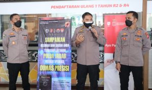Polda Jabar Sosialisasikan Dumas Presisi