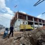 PROGRES: Revitalisasi Pasar Tagog Padalarang sudah mencapai 56 persen.