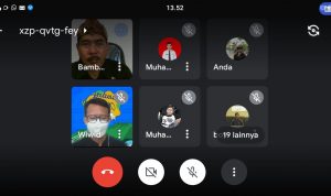 Tangkapan layar saat acara diskusi Bandung menjawab bersama Disdik Kota Bandung. Kamis (2/9).