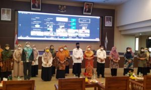 Pelantikan pengurus baru Pokja PAUD periode 2021-2026, (Foto: Istimewa)