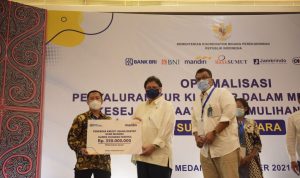 Airlangga: KUR untuk Tingkatkan Daya Tahan UMKM