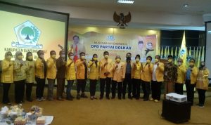 Dadan Suparlan Terpilih Secara Aklamasi Jadi Ketua DPD Golkar KBB