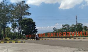 Lingkungan Universitas Panjadjaran (Unpad) pada Jumat (17/9). (Yanuar Baswata)