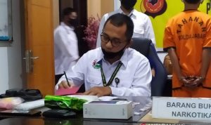 Direktur Reserse Narkoba Polda Jawa Barat Kombes Pol Rudy Ahmad Sudrajat. (ANTARA/Bagus Ahmad Rizaldi)