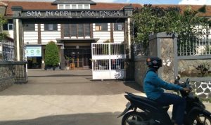 SMA Negeri 1 Cicalengka di Desa Tenjolaya, Kecamatan Cicalengka, Kabupaten Bandung. (Yanuar Baswata/Jabar Ekspres)