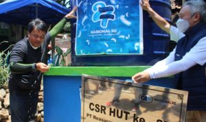 bantuan csr dari perusahaan swasta berupa sumur bor