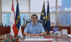 Penggerebekan Pabrik Obat Ilegal di DIY Bagian Penegakan Hukum KI Direktur Jenderal Kekayaan Intelektual (Dirjen KI) Freddy Harris di Jakarta, Selasa (28/9/2021). ANTARA/HO-Humas DJKI