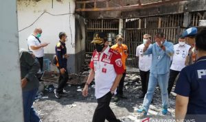 korban kebakaran lapas tangerang