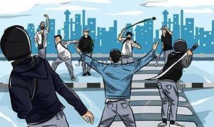 Ilustrasi tawuran remaja pada hari pertama puasa (Dok. JawaPos.com)