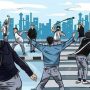 Ilustrasi tawuran remaja pada hari pertama puasa (Dok. JawaPos.com)