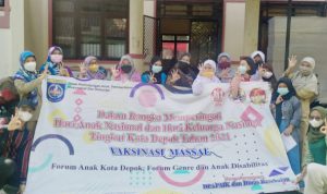 DPAPMK Depok Sebut Tak Ada Gejala KIPI Berlebihan di Kegiatan Vaksinasi Anak