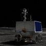 Robot penjelajah es atau Volatiles Investigating Polar Exploration Rover (VIPER) milik NASA. (ANTARA/HO-NASA)
