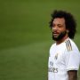 Pemain belakang Real Madrid asal Brazil Marcelo dalam pertandingan Liga Spanyol antara Real Madrid melawan SD Eibar di Stadion Alfredo di Stefano stadium di Valdebebas, luar kota Madrid, pasa 14 Juni 2020. (Photo by PIERRE-PHILIPPE MARCOU / AFP) (AFP/PIERRE-PHILIPPE MARCOU)
