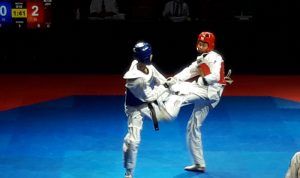 Cabang Tekwondo, Adam Yazid Ferdyansyah Sumbang Emas untuk Jabar