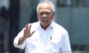 Begini Tantangan Kementerian PUPR dalam Pembangunan Infrastruktur Menteri PUPR Basuki Hadimuljono. ANTARA FOTO/Puspa Perwitasari/foc/pri.