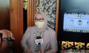 Bupati Bogor, Ade Yasin dalam kegiatan Bogor Innovation WIG 2021 di Ciawi, Kabupaten Bogor, Jawa Barat. ANTARA/M Fikri Setiawan