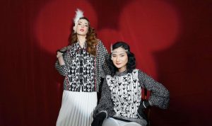 Koleksi "Dazzling Disney" dari Nona Rara Batik padukan Mickey Mouse dan batik (ANTARA/HO)