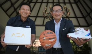 Gubernur Jabar Ridwan Kamil Bersama CEO PT DBL Azrul Ananda siap menggelar Honda DBL seri Jabar