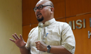 Satu Unit Rumah Hasil Rampasan KPK Dihibahkan ke KPU Ketua KPU RI Ilham Saputra. ANTARA/Fauzi Lamboka