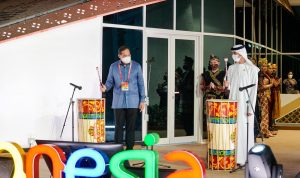 Mendag Tonjolkan Daya Saing Produk Indonesia dalam Expo Dubai SIAP SAMBUT BUYER: Mulai 1 Oktober 2021 hingga 31 Maret 2022 Indonesia mengikuti mengikuti Expo 2020 Dubai. Paviliun Indonesia di Expo Dubai 2020 memberikan pengalaman perjalanan interaktif masa lalu, sekarang, dan masa depan Indonesia. Lebih dari 300 produk usaha mikro, kecil, dan menengah (UMKM) akan ditampilkan sebagai salah satu bentuk dukungan pemerintah kepada 64 juta UMKM Indonesia untuk go global.