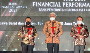 bank bjb Raih Penghargaan The Best Financial Performance Bank di TEMPO Financial Award 2021
