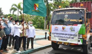 Bupati Bandung Lepas Ekspor Kopi Sunda Hejo ke Negara Perancis