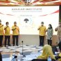 Jajaran pengurus DPP Partai Golkar pada acaraPEndidikan Politik Golkar Institut