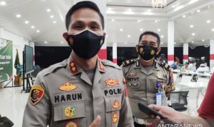 Kapolres Bogor AKBP Harun, di Cibinong, Kabupaten Bogor, Jawa Barat. ANTARA/M Fikri Setiawan