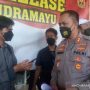 Kapolres Indramayu AKBP M Lukman Syarif saat memberi keterangan kepada media, di Indramayu, Jawa Barat, Rabu (6/10/2021). ANTARA/Khaerul Izan