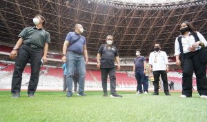 Kondisi Sarana Olah Raga Gelora Bung Karno yang selalu terawat dengan baik 1