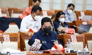 Menteri BUMN Erick Thohir. (Miftahulhayat/Jawapos)