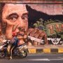 ILUSTRASI Mural rokok. (Jawapos)