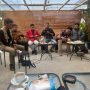 Para Aktivis Mahasiswa yang tegabung dalam berbagai organisasi menggelar acara diskusi