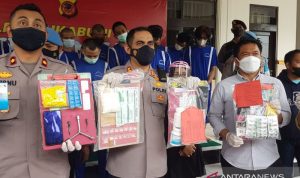 polres sukabumi kota tangkap belasan pengedar narkoba