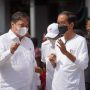 Presiden Joko Widodo dan Menko Airlangga turun langsung untuk memberikan bantuan langsung tunai kepada Warung dan PKL