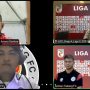 Tangkapan layar video jumpa pers pelatih Semen Padang FC Weliansyah dan pemain Dedi Gusmawan (ANTARA /MO Semen Padang)
