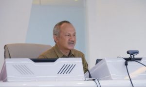 Sekretaris Daerah (Sekda) Provinsi Jabar Setiawan Wangsaatmaja saat memaparkan program-program unggulan Pemda Provinsi Jabar