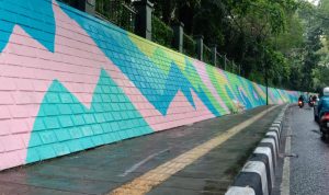 Wajah baru di Jl. Babakan Siliwangi, Kota Bandung.