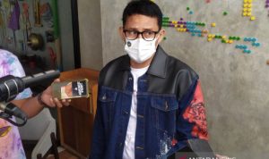 Menteri Pariwisata dan Ekonomi Kreatif (Menparekraf) Sandiaga Uno. (ANTARA/Bagus Ahmad Rizaldi)