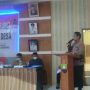 Kapolsek Cimanggung, Kompol Herdis Suhardiman saat berikan pesan serta imbauan terkait pilkades di Desa Pasirnanjung, beberapa waktu lalu.