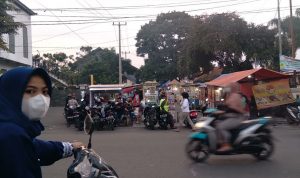 Alun-alun Cicalengka, Kabupaten Bandung, beberapa waktu lalu.