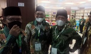 GELAR KONFERWIL: PWNU Jabar saat menggelar konferwil XVIII di Hotel Grand Asrilia Bandung.