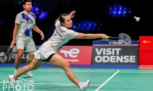 Begini Analisis Pelatih Soal Kegagalan Praveen/Melati ke Final Praveen Jordan/Melati Daeva Oktavianti gagal lolos ke final Denmark Open 2021. (BWF/Badminton Photo)