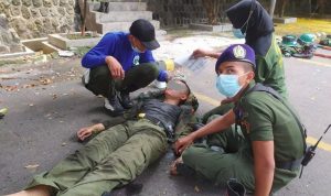 GE, 23, mahasiswa yang meninggal diketahui baru masuk organisasi Resimen Mahasiswa (Menwa) sebagai anggota pada tahun ini. Foto : Humas Polda Jateng
