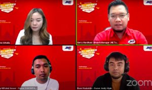 Dukung Peningkatan Skala UKM Tasikmalaya, JNE Gelar Goll...Aborasi Bisnis Online 2021 Dukung Peningkatan Skala UKM Tasikmalaya, JNE Gelar Goll...Aborasi Bisnis Online 2021