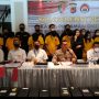 Dok. Konferensi Pers Polda Jabar terkait pengungkapan sindikat Pinjol ilegal antar daerah, Kamis (21/20). Foto Sandi Nugraha