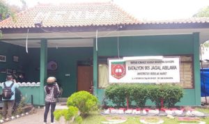 Di Tengah Mencuatnya Kasus Diklatsar Menwa, UNS Bentuk Tim Evaluasi Markas Menwa UNS ditutup sementara waktu usai kasus meninggalnya mahasiswa saat mengikuti Diklatsar Menwa. ANTARA/Aris Wasita