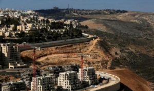 Pembangunan permukiman Yahudi di Ramot, di daerah Tepi Barat yang dicaplok Israel pada 22 Januari 2017. ANTARA/REUTERS/Ronen Zvulun/pri. (ANTARA/REUTERS/Ronen Zvulun)