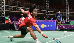 Dua Wakil Bulutangkis Tunggal Putra Jabar Lolos Ke Semifinal PON Papua