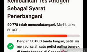 Petisi Penolakan Tes PCR Penerbangan Sukses Diteken 40.000 Lebih Orang